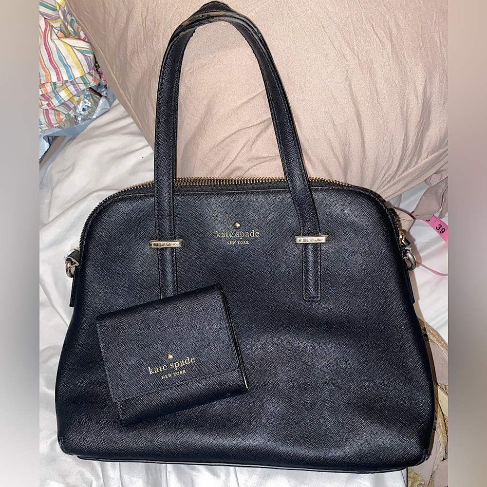 SET: Kate Spade Cedar Street Maise saffiano leather purse and wallet - Picture 4 of 15